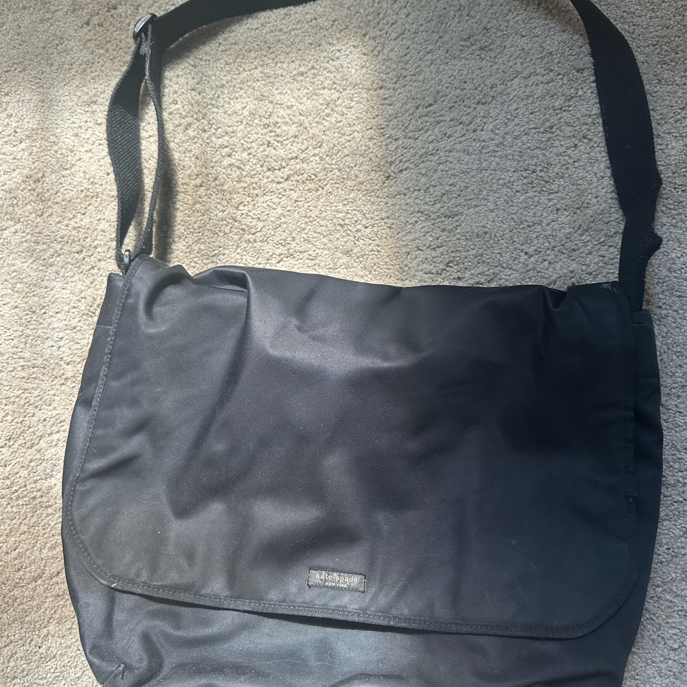 Kate Spade Black Messenger Bag